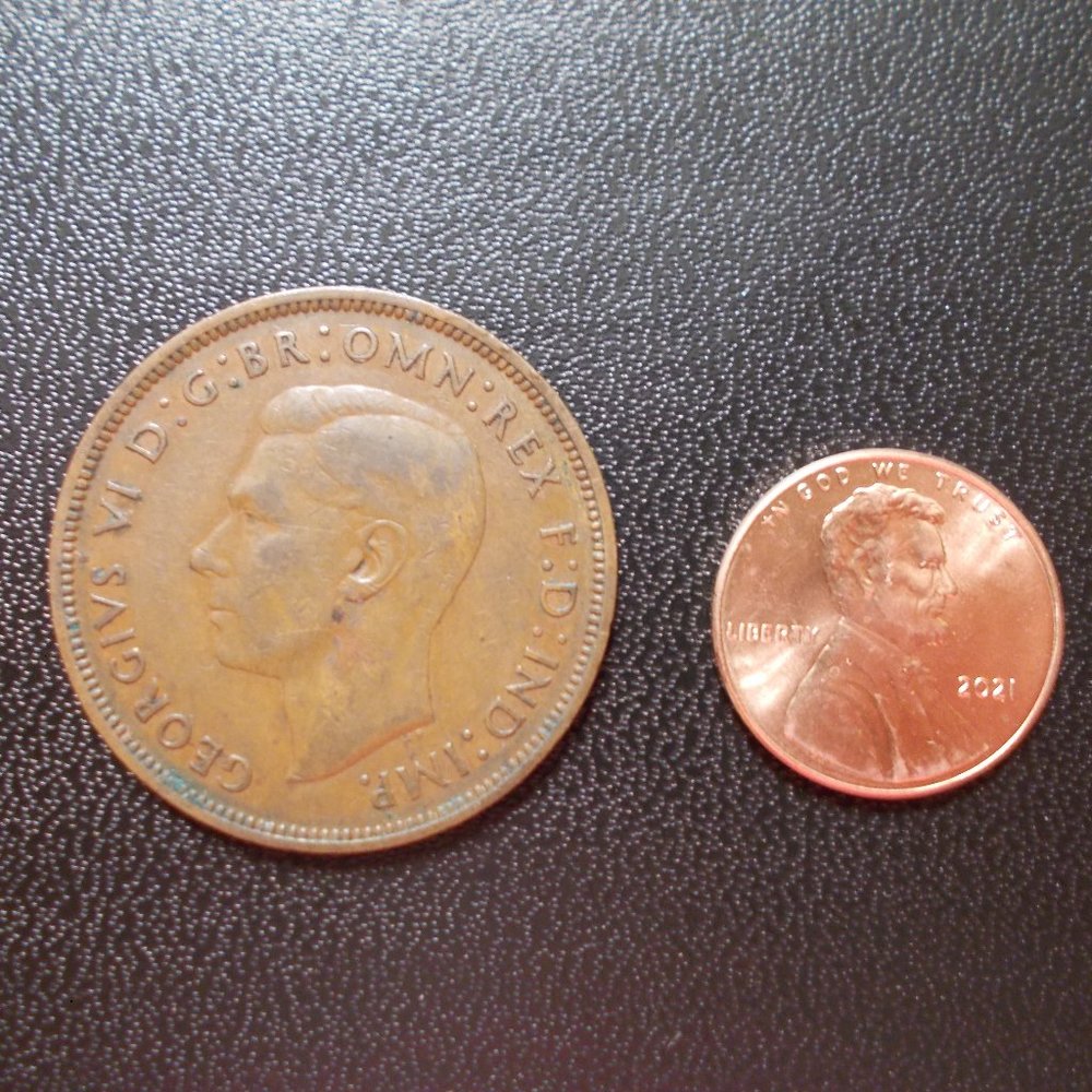 Antiques RARE 1940 GREAT BRITAIN ONE PENNY